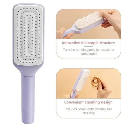 Self Cleaning Comb